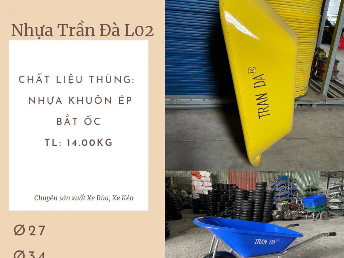 Xe Rùa Trần Đà Lai Nhựa Khuôn Ép-- Lai Sườn & Bánh